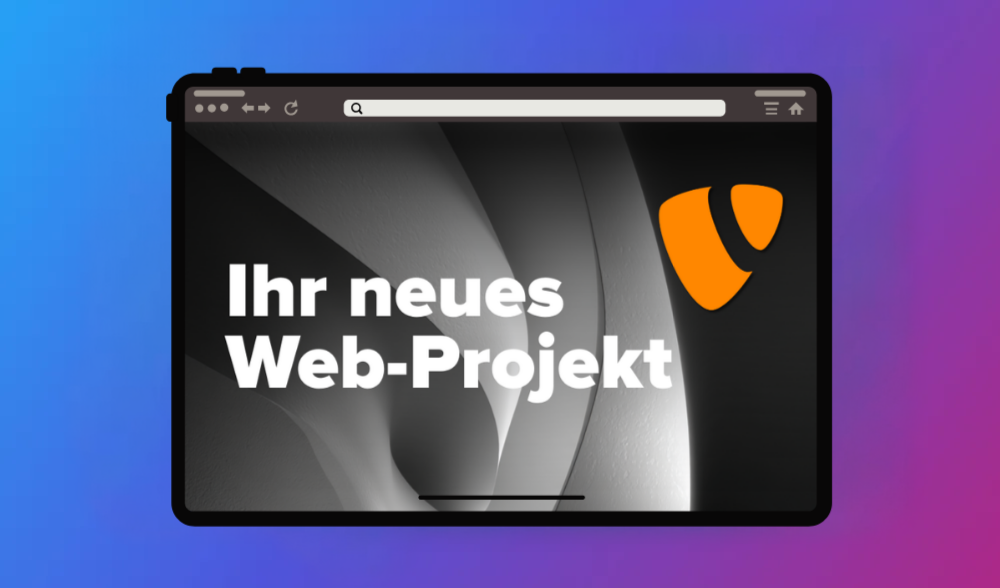 TYPO3_new_project Lassen Sie uns gemeinsam mit einem neuen TYPO3 Projekt starten