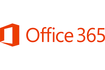Microsoft Office 365 Logo mit dem orangefarbenen "O" und dem Schriftzug "Office 365".