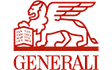 Logo von Generali mit einem geflügelten Löwen, der ein Buch hält, und dem Schriftzug „Generali“ darunter.