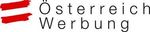 Logo der Österreich Werbung mit zwei roten Pinselstrichen und dem Schriftzug "Österreich Werbung