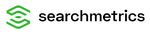 Searchmetrics Logo mit einem grünen Symbol und dem Schriftzug "searchmetrics".