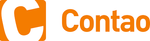 Contao Logo mit stilisiertem "C"-Symbol und dem Schriftzug "Contao".