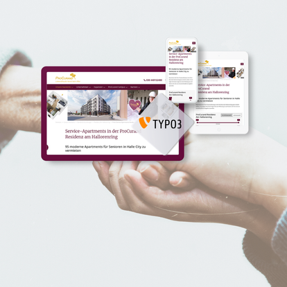 Vorschau Webseite von ProCurand