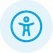 accessibility accessibility icon e-pixler blue